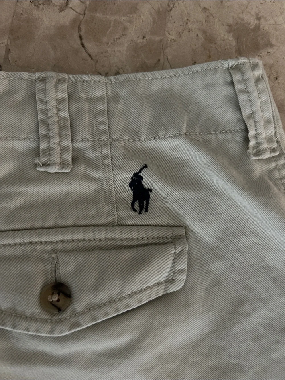 Polo Ralph Lauren Black Gold Label Cargo Shorts Men’s Size 35